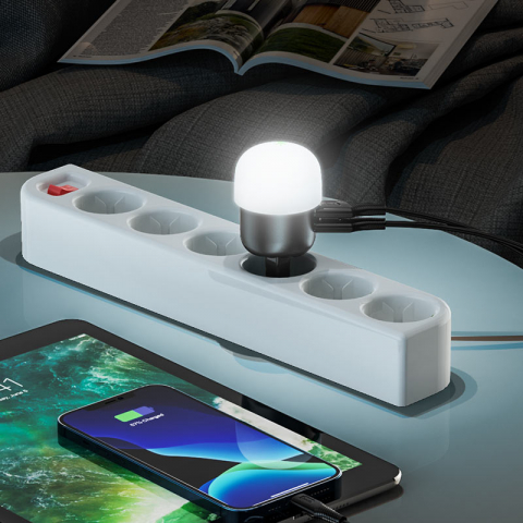 Telefoane - C87A Sparkle dual port night light charger(EU)