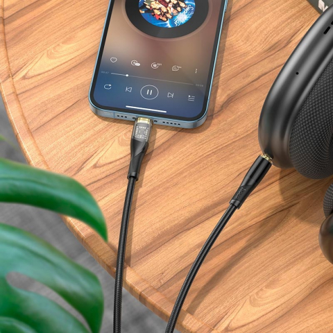 Lightning - 3.5mm - Цифровой аудиокабель HOCO UPA26 Fresh