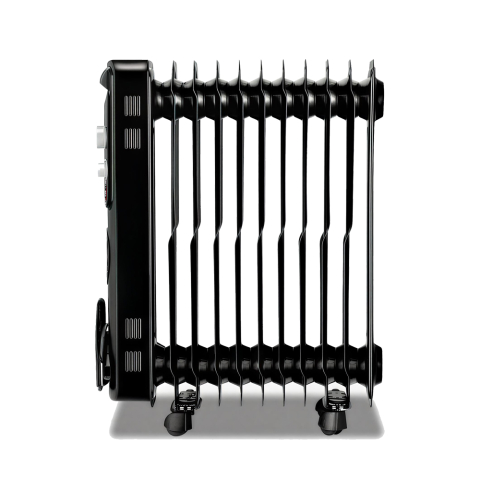 Calorifer electric cu ulei + Turbo Fan RAF R.1129B, 11 elemenți, 2900W, Negru [1]