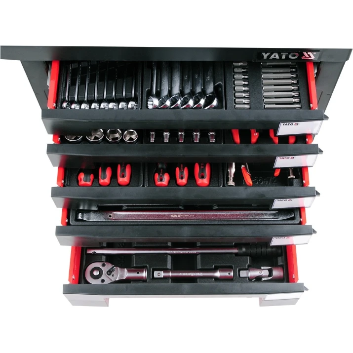 Cărucior / Dulap scule profesional Yato YT-55293 (165 piese, 7 sertare) [1]
