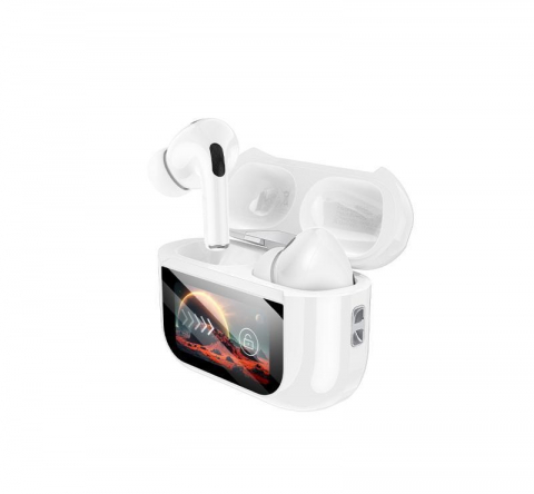 True Wireless - Cască Bluetooth Cool Touch cu Afișaj Inteligent, Reducere Zgomot ANC DES42