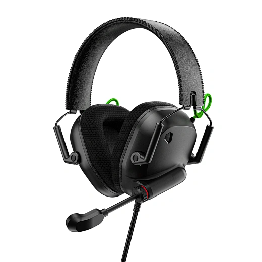 Căști Gaming WiWU Thunder GTD-02 cu Cablu, 3.5mm + USB, Microfon Retractabil, Difuzor de 40mm [2]