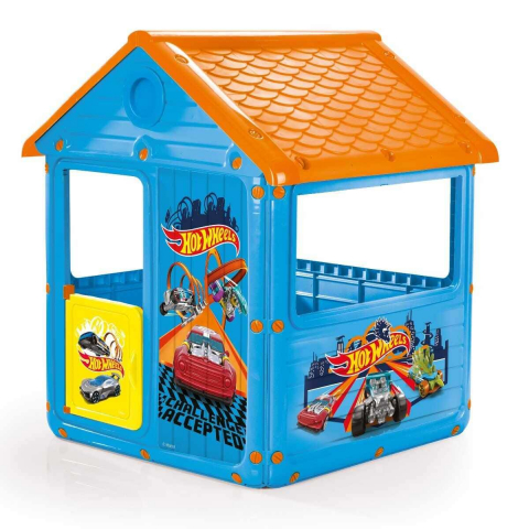 Casute pentru copii - Căsuță de Joacă pentru Copii Hot Wheels – Prima mea Căsuță Dolu (125×100×104 cm)