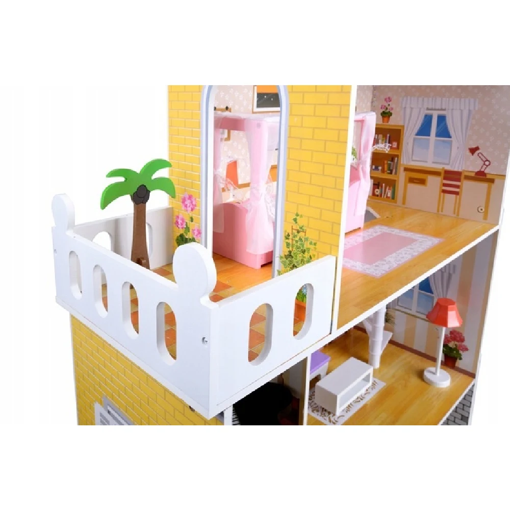 Căsuță din lemn pentru păpuși 63369 – joacă creativă și distractivă [3]