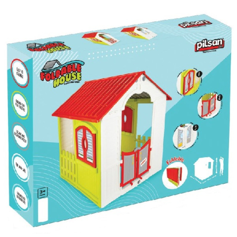 Игровой домик складной Pilsan – Магия и приключения для детей в помещении или на улице! [2]