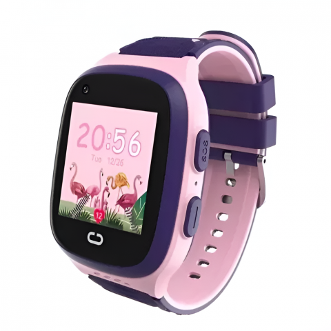 Gadgeturi - Ceas inteligent pentru copii Helmet 4G-LT31, Roz