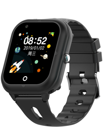 Ceas inteligent pentru copii Wonlex 4G, CT07S, Negru [1]
