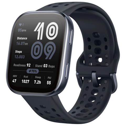 Electronice - Ceas inteligent Xiaomi Amazfit Bip 6 Negru – Performanță și stil pe încheietura ta