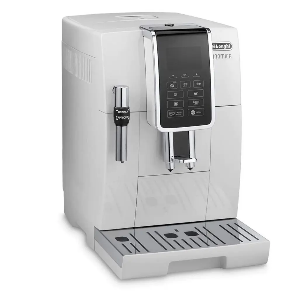 DeLonghi ECAM 350.35.W – Aparat de cafea automat elegant, alb, cu râșniță integrată și spumare manuală a laptelui [2]