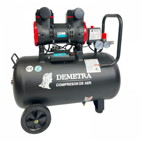 Безмасляный воздушный компрессор Demetra DN1500-50 [6]