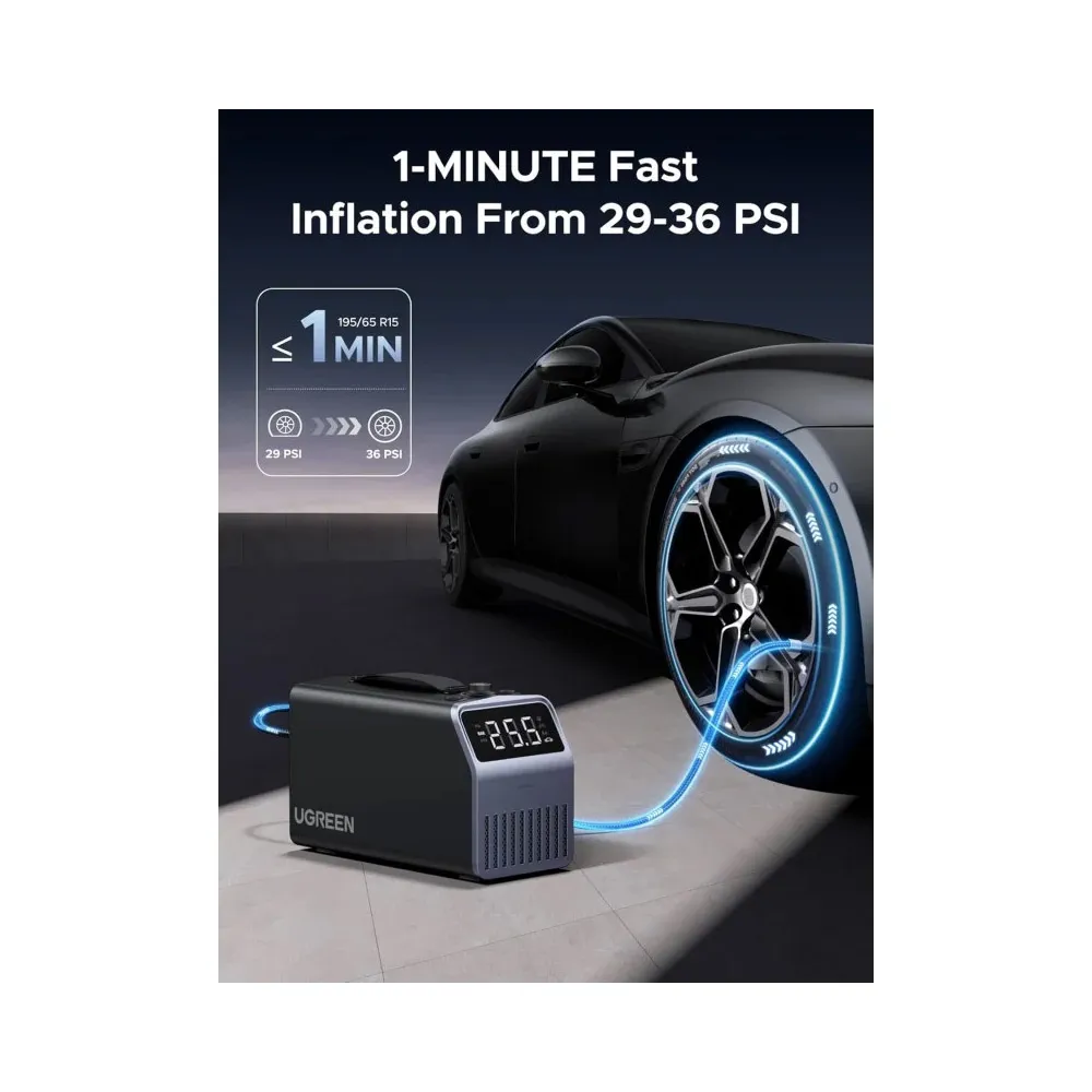 Compresor Portabil UGREEN ET723 – Putere Compactă pentru Orice Situație [6]