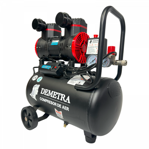 Компрессор безмасляный Demetra DN1500-24 – [4]