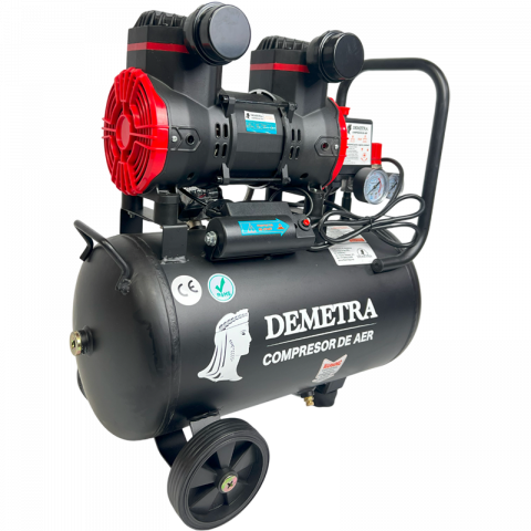 Компрессор безмасляный Demetra DN1500-24 – [5]