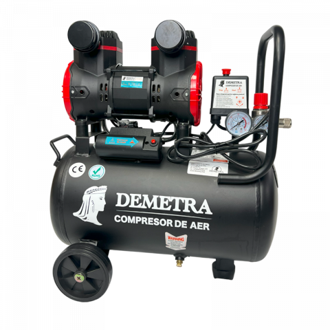 Компрессор безмасляный Demetra DN1500-24 – [8]