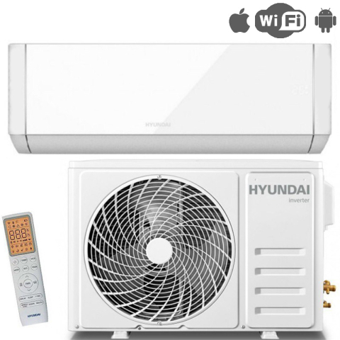 Кондиционеры - Кондиционер Hyundai HYAC-18CHSD/TP61I R32 Wi-Fi Smart Air PRO