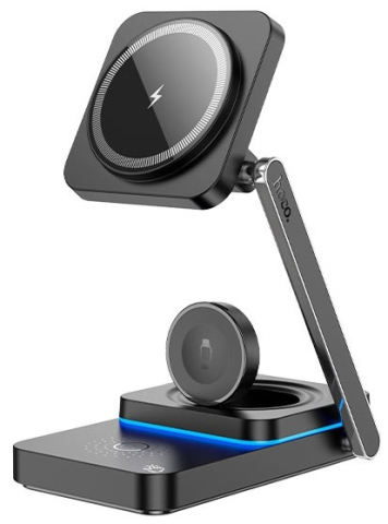 Wireless - CQ10 Consuelo Быстрая складная беспроводная зарядка 3-в-1 – Универсальность и удобство