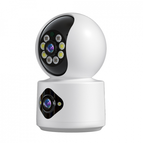 IP Camera - CR07 EU cameră duală 400W Pixel (2.4G Wireless WiFi + Bluetooth cu acces la internet)