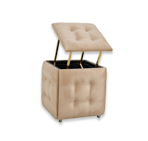 Cuburi Transformer - Cub Transformer CubeX5 Bej Închis cu cadru auriu (N24 cadru auriu) – Versiune premium bej închis + auriu