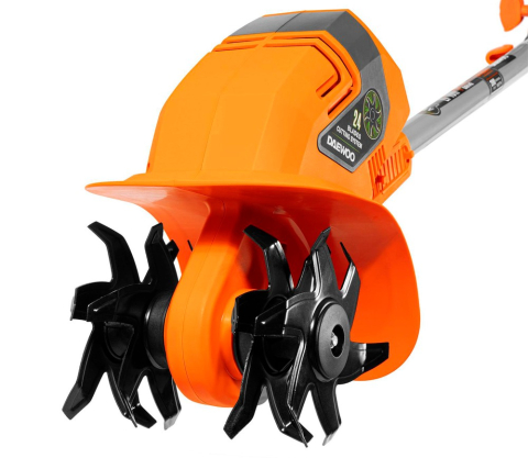 Cultivator cu acumulator DAEWOO DAT 2021Li SET (21V, 5Ah, Lățime 19 cm, Adâncime 11 cm, Freze 155 mm) [5]