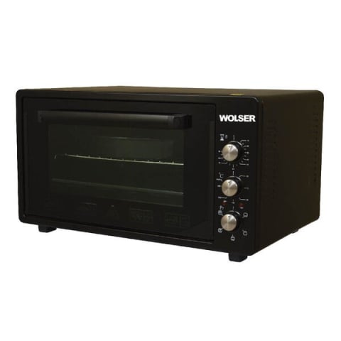 Настольные духовые шкафы - Электрическая духовка Wolser WL-45 ML Black TF, 45 л, Чёрный