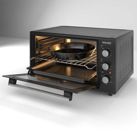 Cuptor electric Wolser WL-F 48 BLACK TF, 48 L, Negru [1]