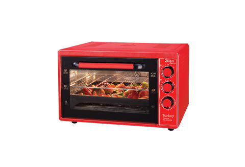 Cuptoare de masa - Cuptor Electric Zilan ZLN5320 Gusto, 38L, Roșu – Mobishop.md