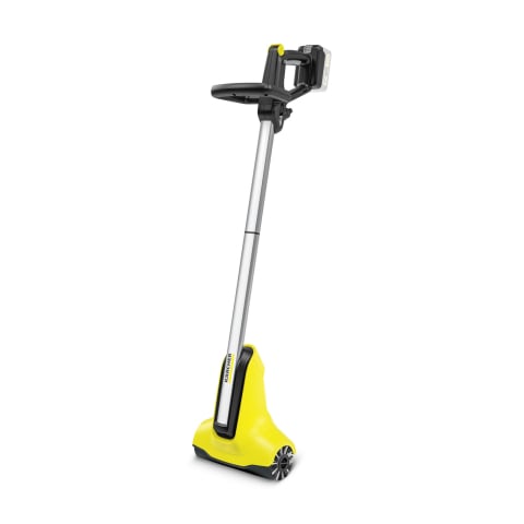 Aparat de curățat terase - Curățător de terase pe acumulator Kärcher PCL 3-18 – 18 V, perii rotative, lățime 30 cm, fără cablu și fără bătăi de cap