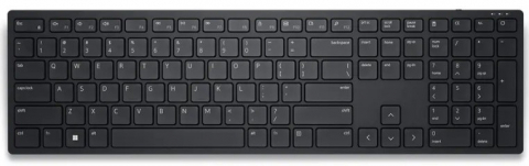 Calculatoare - Dell Wireless Keyboard - KB500 - Russian (QWERTY), USB Receiver 2.4 GHz, 2 AAA batteries, 3 Years Advanced Exchange Service, Black.