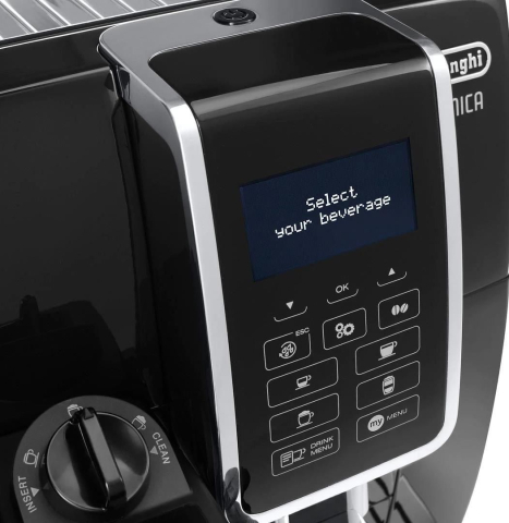 DeLonghi ECAM 350.55.B – Премиум автоматическая кофемашина с системой Капучино и текстовым дисплеем [3]