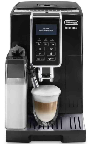 Кофемашины - DeLonghi ECAM 350.55.B – Премиум автоматическая кофемашина с системой Капучино и текстовым дисплеем
