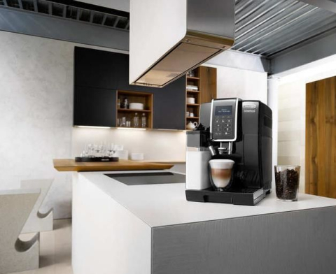 DeLonghi ECAM 350.55.B – Премиум автоматическая кофемашина с системой Капучино и текстовым дисплеем [1]