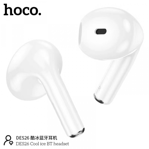 True Wireless - Căști Bluetooth DES26 Cool Ice, White
