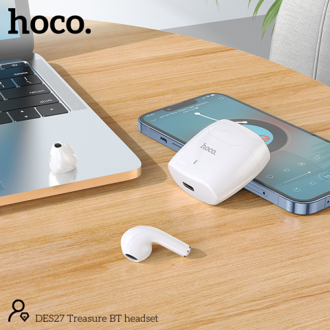 Căști Bluetooth DES27 Treasure, White [6]