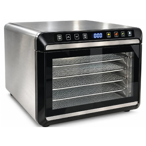 Deshidrator universal Demetra SS-05A (5 tăvi, 500 W, control digital, 30–80 °C) [1]