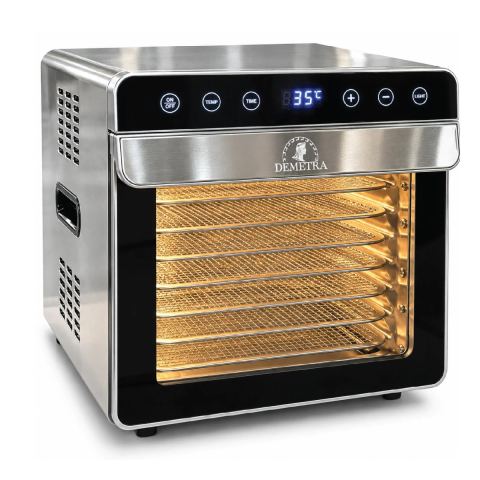 Deshidrator universal Demetra SS-08A (8 tăvi, 700 W, control digital, 35–85 °C) [1]