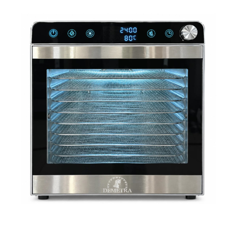 Deshidrator universal Demetra SS-12A (12 tăvi, 500 W, control digital, 30–85 °C) [3]