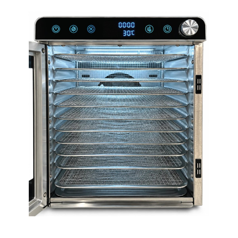 Deshidrator universal Demetra SS-12A (12 tăvi, 500 W, control digital, 30–85 °C) [5]
