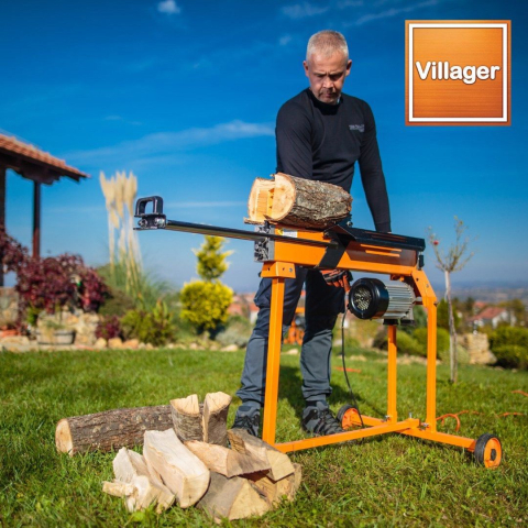 Despicător de lemne electric Villager HLS 44T (Orizontal, 1500 W, Forță 4 Tone, Diametru 250 mm) [1]