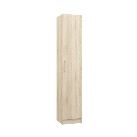Dulapuri cu uși batante - Dulap cu polițe Practik (40x40x210H cm) sonoma – Soluția ideală pentru optimizarea inteligentă a spațiului!
