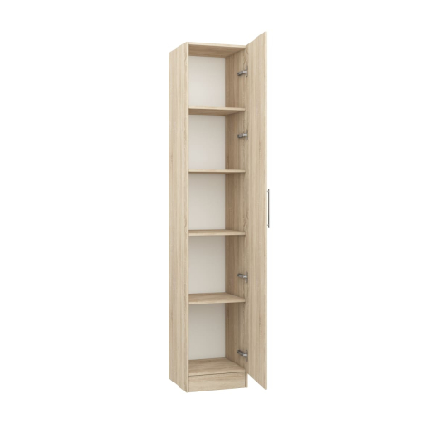 Dulap cu polițe Practik (40x40x210H cm) sonoma – Soluția ideală pentru optimizarea inteligentă a spațiului! [1]
