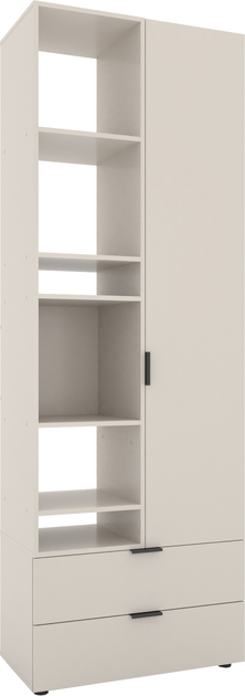 Dulapuri - Dulap cu uși batante Nex Home A001L, Cashmere – eleganță și funcționalitate în spațiul tău