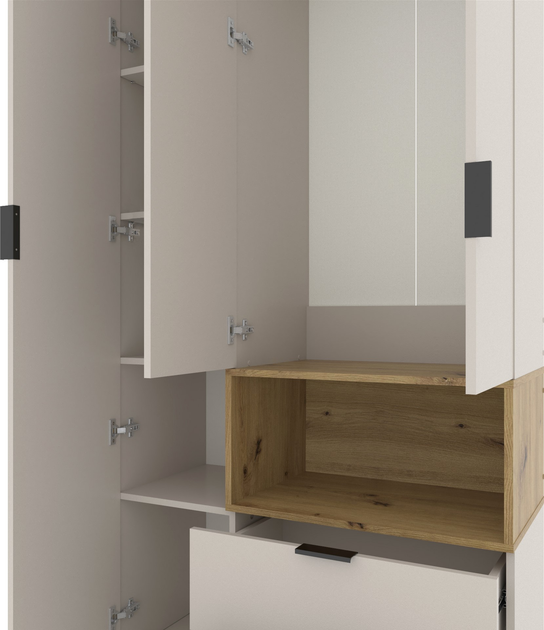 Шкаф с распашными дверцами Nex Home A002R – стильный дизайн и удобное хранение [3]