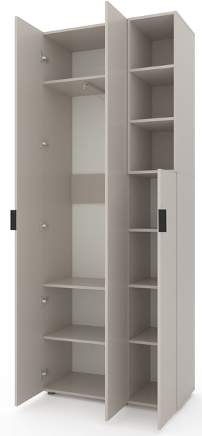 Dulap cu uși batante Nex Home A003R, 900x420x2300 mm, Cashmere [1]