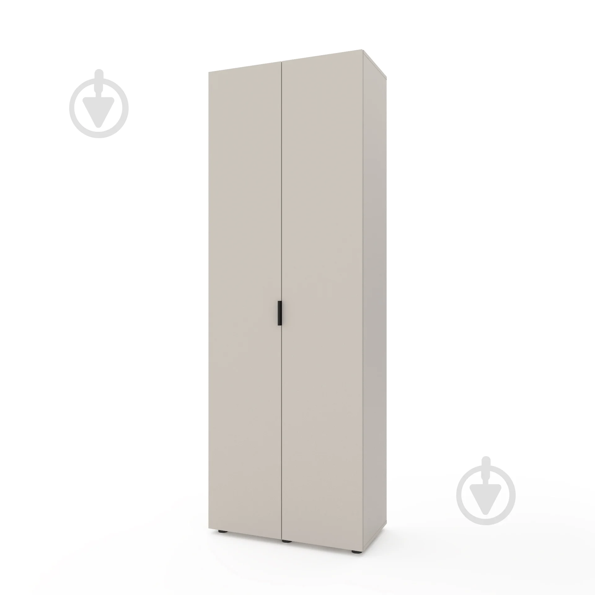 Dulapuri - Dulap cu uși batante Nex Home A007, 800x420x2300 mm, Cashmere