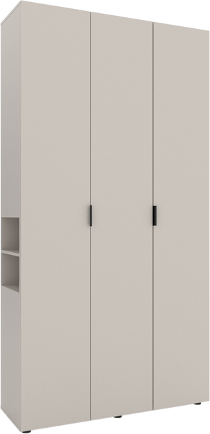 Dulapuri - Dulap cu uși batante Nex Home A015L, 1200x420x2300 mm, Cashmere