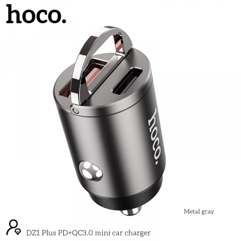Accesorii Telefoane - DZ1 Plus PD+QC3.0 mini car charger
