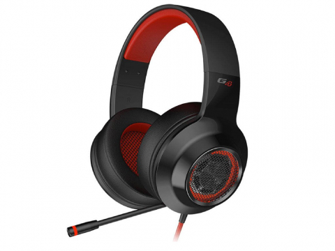 Gaming - Edifier Gaming On-ear Headphones with MIc G4 USB, Black-Red