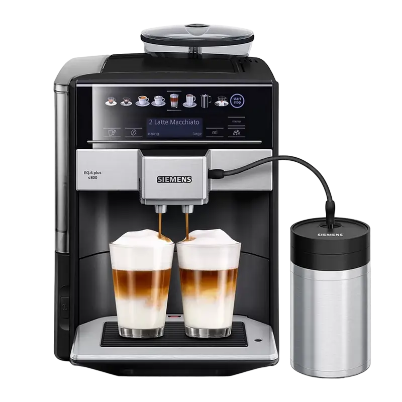 Electrocasnice - Espressor automat Siemens TE658209RW, Argintiu