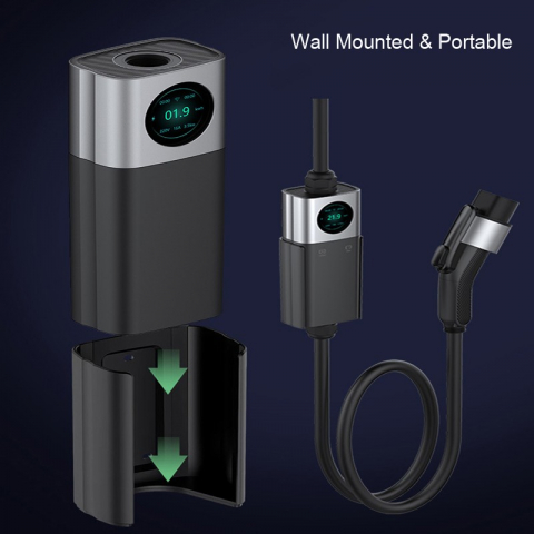 evelink Q20 Smart Portable EV Charger 32A 7kW Type 2 CEE Monofazat 220V [3]