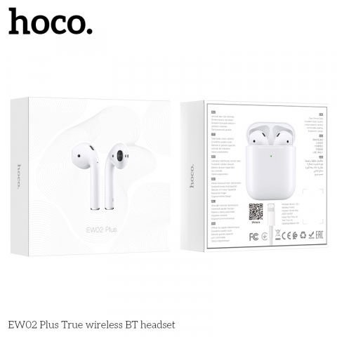 Căști True Wireless BT EW02 Plus - Ușoare și Confortabile [7]